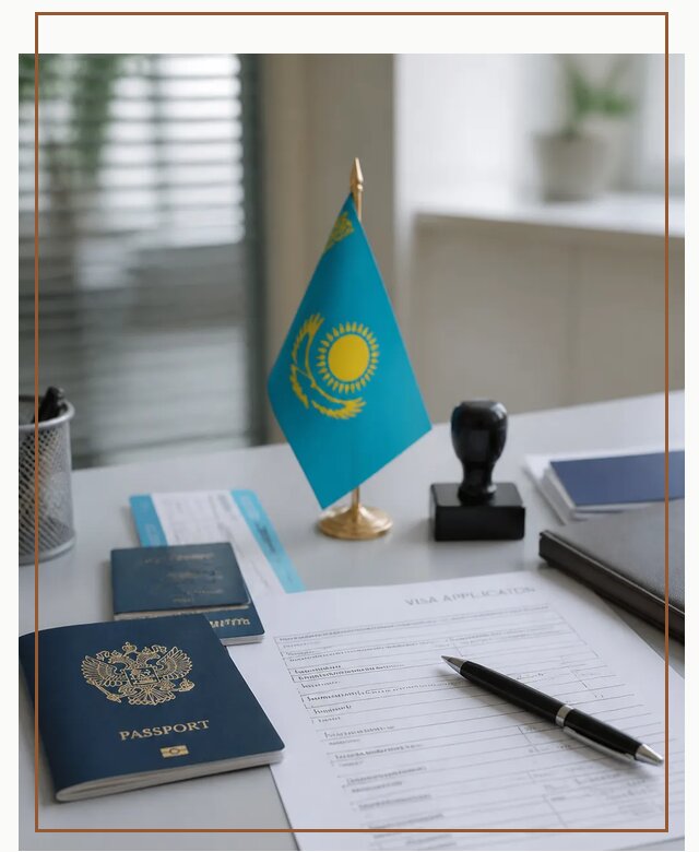Оформление визы в Казахстан для поездки и работы в Нижнеудинске