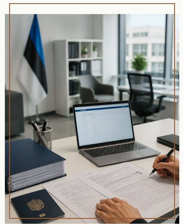 Оформление ВНЖ в Эстонии для переезда и легального проживания в Нижнеудинске
