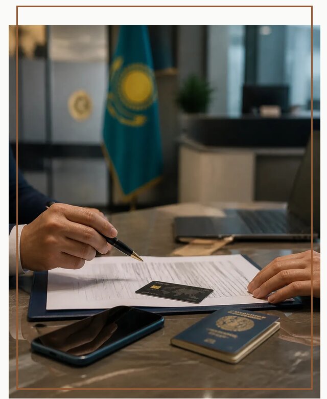 Открытие счета и банковской карты в Казахстане в Нижнеудинске